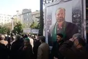 حضور مداحان اهل بیت (ع) درتشییع پیکر مرحوم موسوی‌قهار/تصاویر