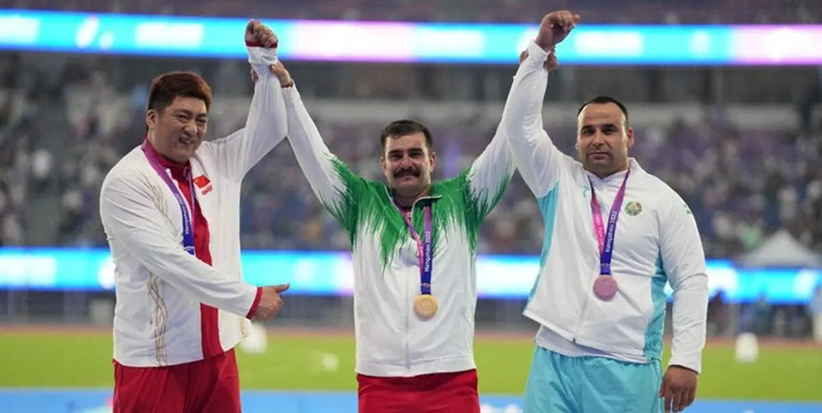 شاهکار کاروان ایران در هانگژو  /ایران با 73 مدال در رده دوم +جدول