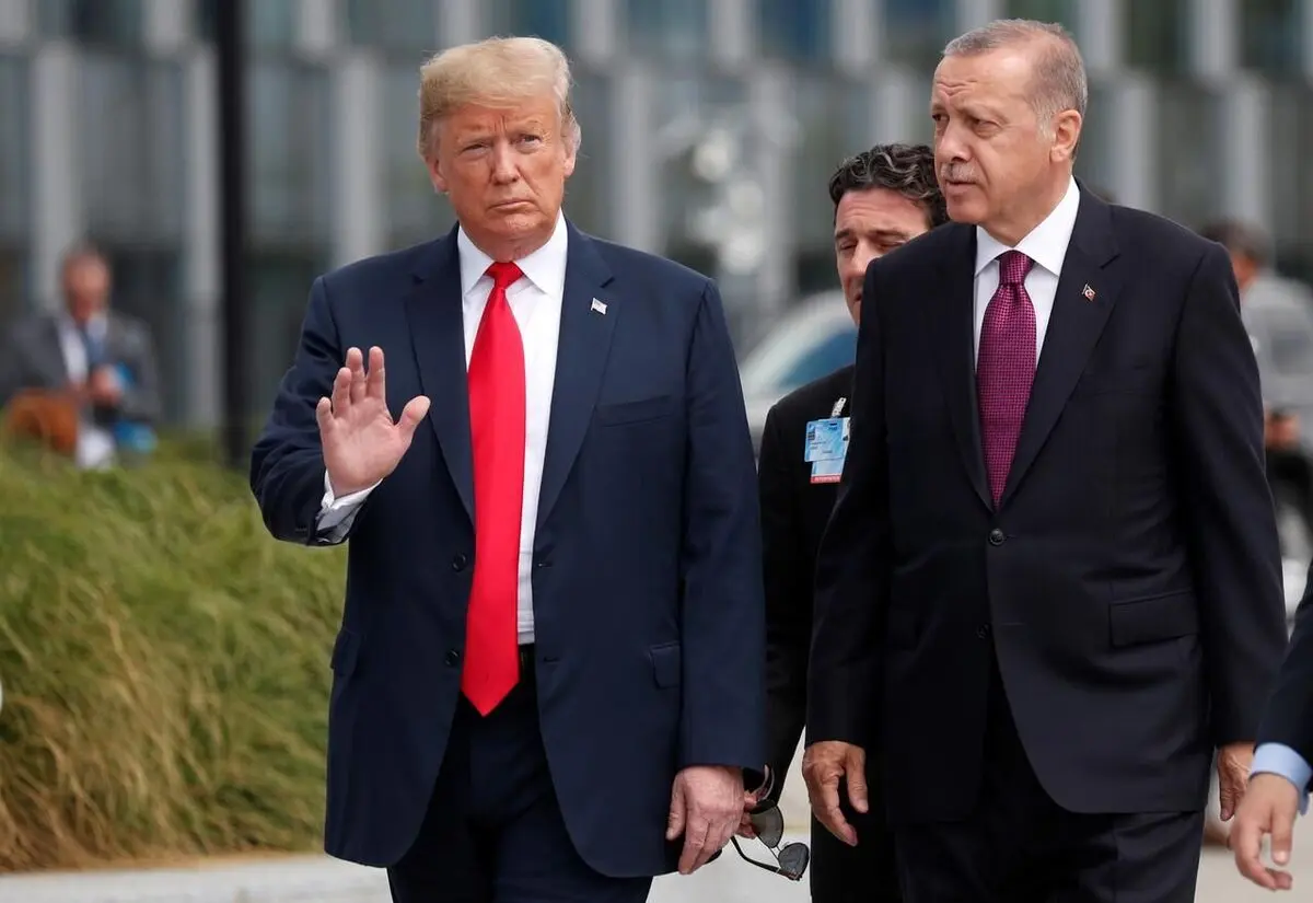نامه اردوغان به ترامپ  

