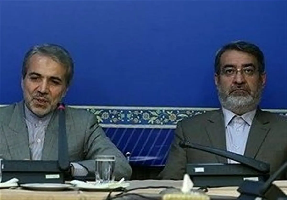وزیر کشور به نوبخت نامه نوشت