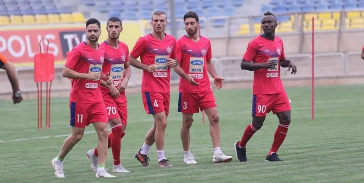 تمرین پرسپولیسی‌ها در روز تهدید و اعتصاب