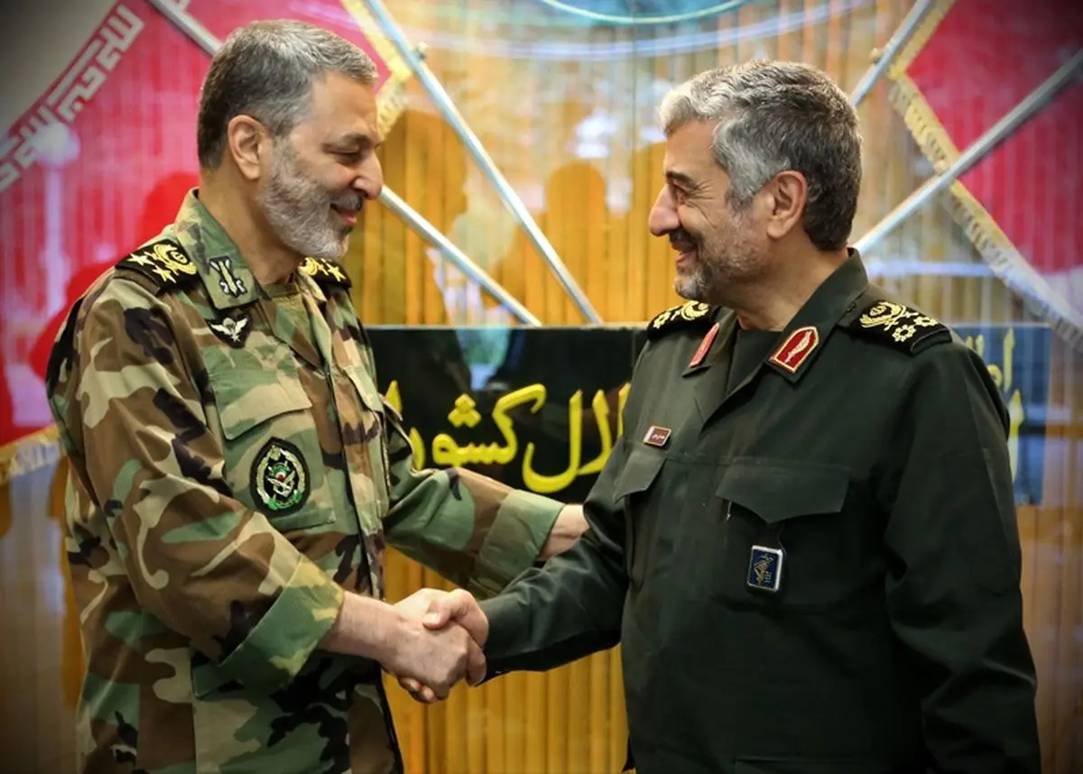 پیام فرمانده کل سپاه به فرمانده کل ارتش