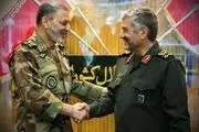 پیام مهم فرماندهان کل ارتش و سپاه به دشمن