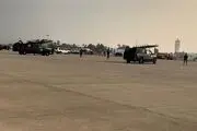 انفجار در پایگاه آمریکایی در بغداد+فیلم