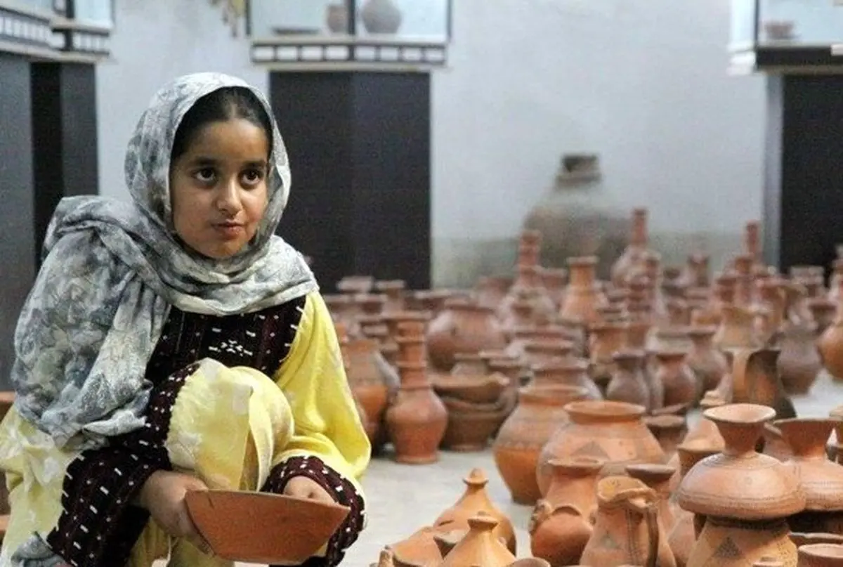 سفال کلپورگان هنر دست زنان سیستان و بلوچستان