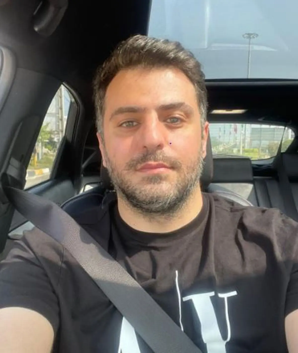 قیافه بی حوصله آقای مجری+ عکس