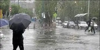  بارش باران، رعد و برق و وزش باد شدید  در بیشتر مناطق کشور