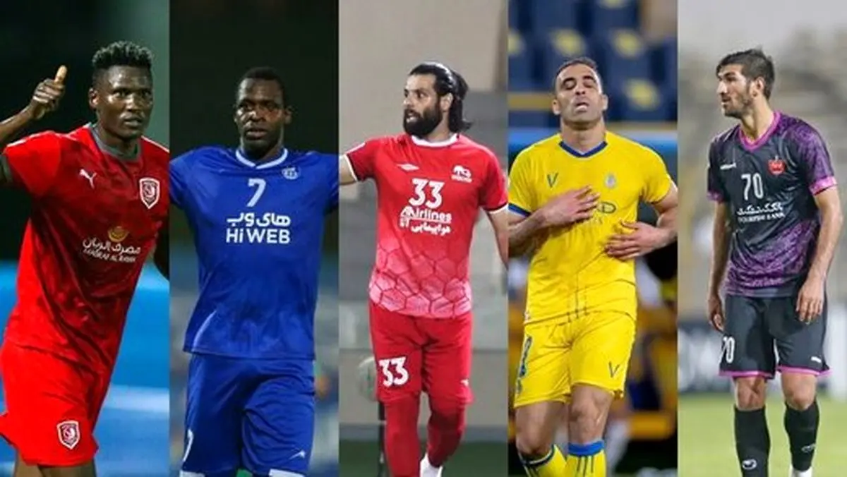 3 مهاجم از ایران در میان برترینهای آسیا
