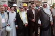 تقدیر سران عشایر عرب از امدادگران متروپل