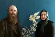 سارا صوفیانی و همسر کارگردانش در حرم امام رضا(ع)