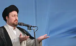 دیدارسیدحسن خمینی بااعضای حزب کارگزاران