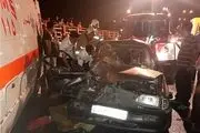 تصادف مرگبار 3 خودروی پراید/ 5 کشته در محور زنجان