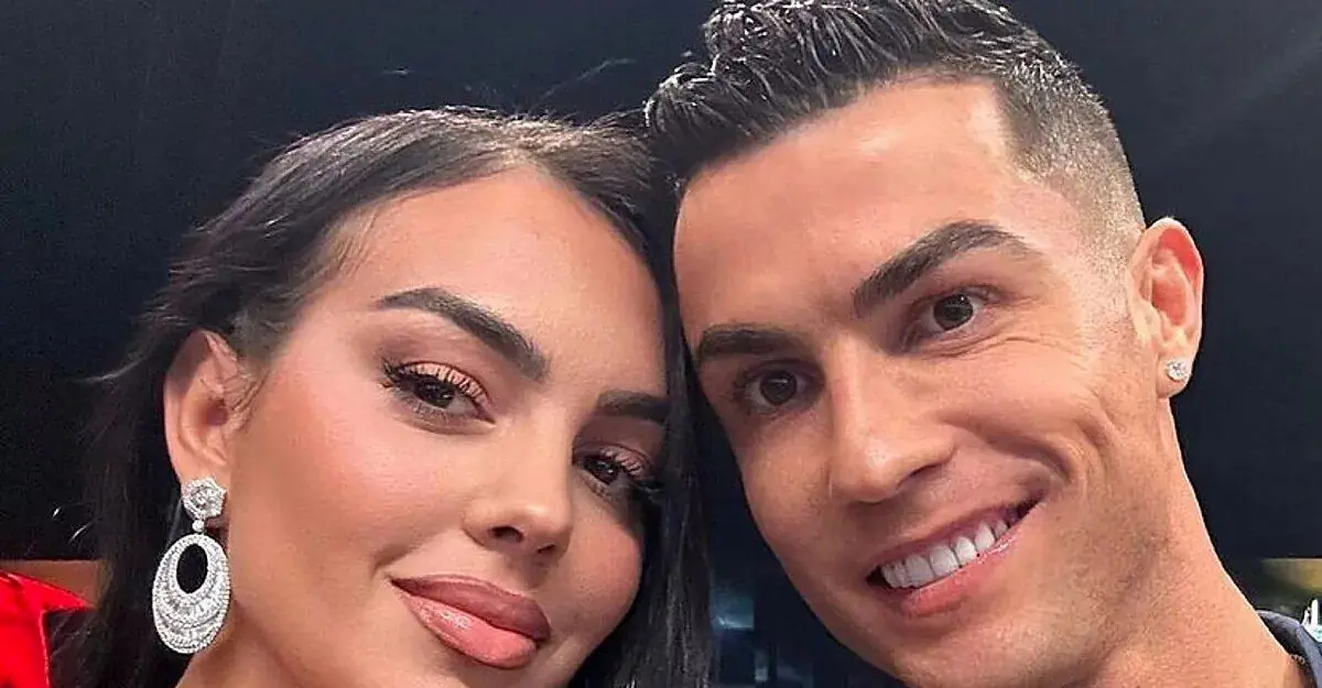 عاشقانه‌های رونالدو و جورجینا در شب سال نو