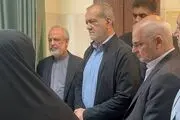 عیادت رئیس جمهور از تعدادی از مجروحان حمله تروریستی در لبنان
