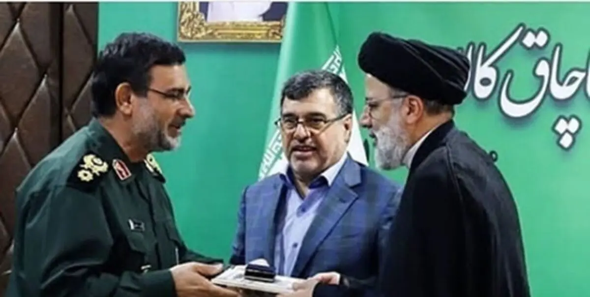 تجلیل آیت‌الله رئیسی از فرمانده نیروی دریایی سپاه