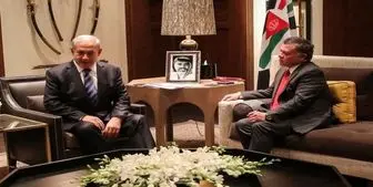 دیدار نتانیاهو و شاه اردن در امان