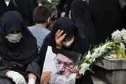 مراسم تشییع پیکر آیت الله سید عبدالله فاطمی نیا/گزارش تصویری