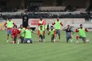 حمله به دروازه در تمرین پرسپولیس بدون کاپیتان