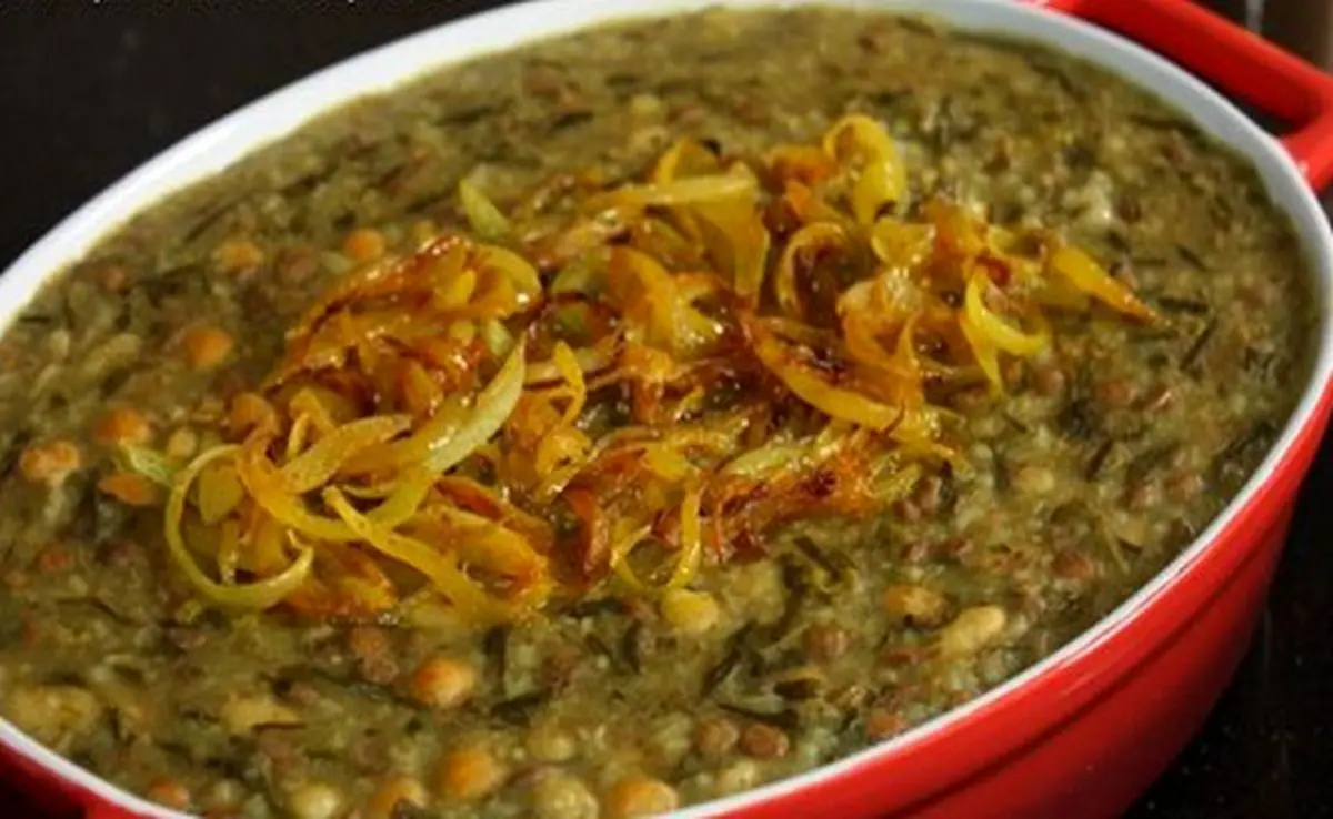 سمزدایی از بدن با آشی خوشمزه