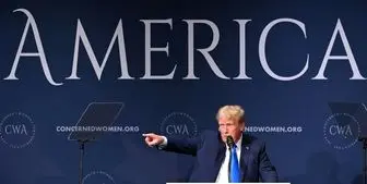 سخنرانی عجیب ترامپ در واشنگتن