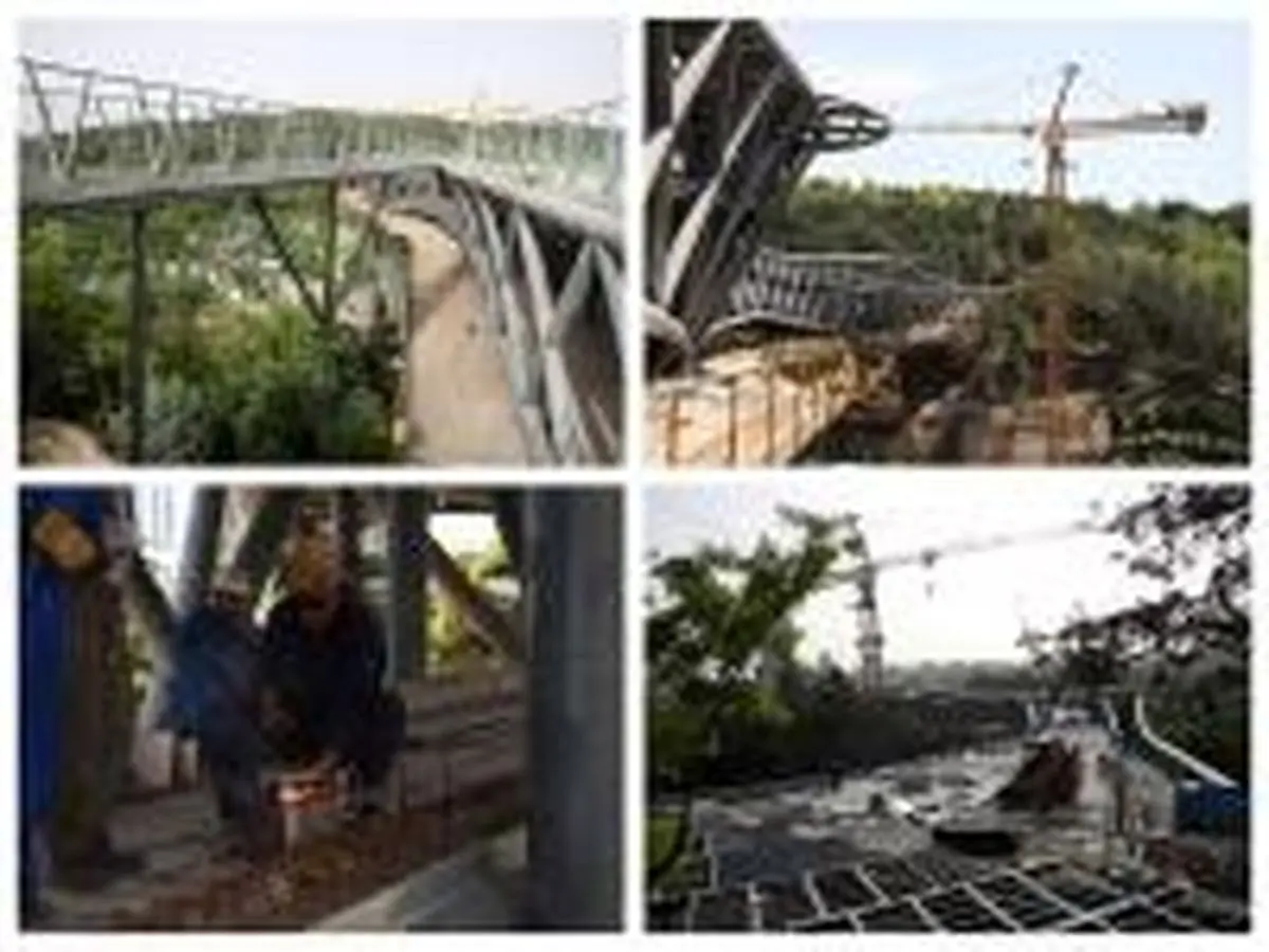 بزرگترین پل عبور و مرور غیر خودرویی کشور