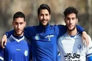 دو روحانی درتمرین استقلال