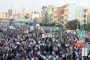 راز و نیاز با معبود در روز عرض ارادت به بهترین بنده خدا/ جلوه های باشکوه عصر ظهور در روز غدیر