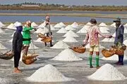 خطر جدی؛ نمک این دریاچه حاوی فلزات سنگین است
