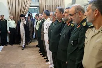 روایت سرلشکر صالحی از برخورد جذاب رهبری با نظامیان 