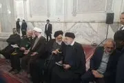 خوش و بش حسن روحانی با رئیسی +عکس