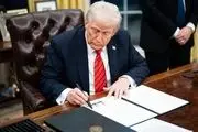 ترامپ اسناد امضاشده توسط بایدن را لغو کرد
