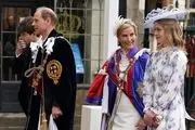 پوشش قابل توجه بانوان حاضر در مراسم تاجگذاری پادشاه انگلیس +تصاویر
