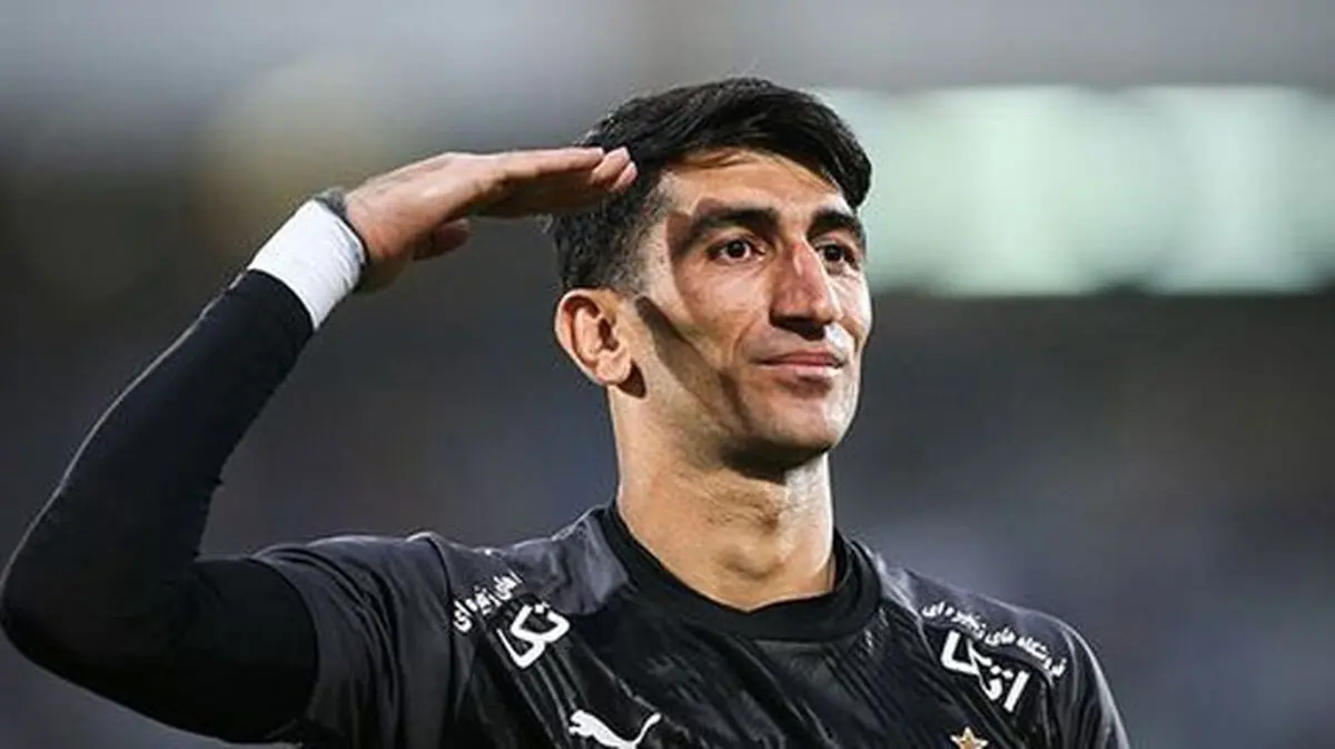 ژست جدید بیرانوند سوژه شد! +عکس