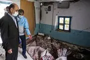 تکمیل اولین واحد مسکونی زلزله زده رامیان بعد از 20 روز