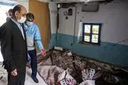 تکمیل اولین واحد مسکونی زلزله زده رامیان بعد از 20 روز