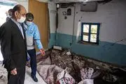 تکمیل اولین واحد مسکونی زلزله زده رامیان بعد از 20 روز