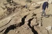 خطر رانش کوه، روستای پران پرویز را تهدید می کند+عکس