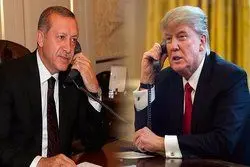 اردوغان و ترامپ رایزنی کردند