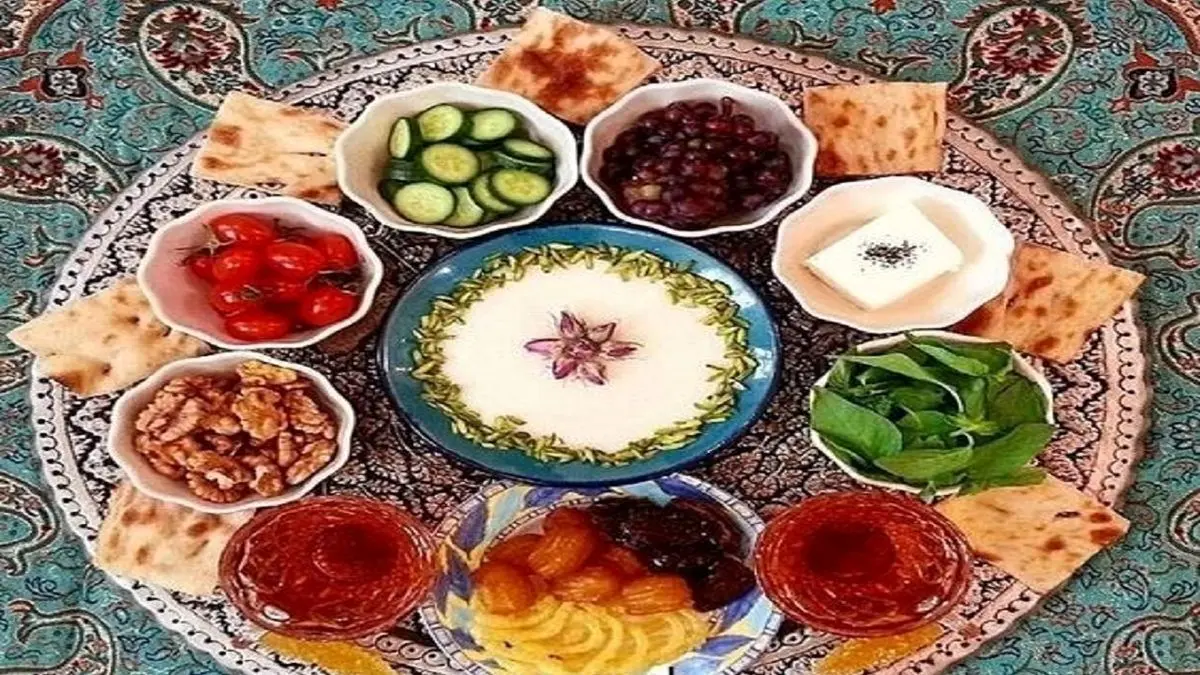پیش غذاهایی برای افطار از دیدگاه طب سنتی