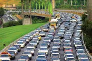  ترافیک تهران در روزهای پایانی سال/ عکس