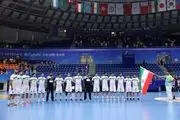 هندبال ایران به کار خود با شکست پایان داد
