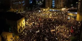 تظاهرکنندگان در قدس اشغالی خواستار استعفای نتانیاهو شدند