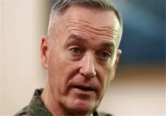 اظهارات رئیس ستاد مشترک ارتش آمریکا درباره اقدام آمریکا علیه ارتش سوریه 