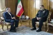 
دیدار فرمانده نیروی دریایی ارتش با عراقچی
