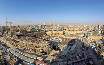  آخرین وضعیت ساخت صحن حضرت زینب (س)