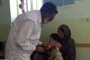 واکسیناسیون  سرخک وسرخجه  در روستاهای محروم/گزارش تصویری