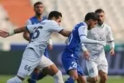 اخراج بازیکن ملوان برابر استقلال +فیلم