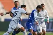 اخراج بازیکن ملوان برابر استقلال +فیلم