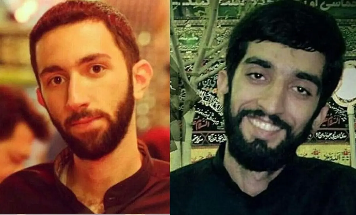 حضور پدر شهید حججی بر سر مزار شهید حدادیان/ عکس