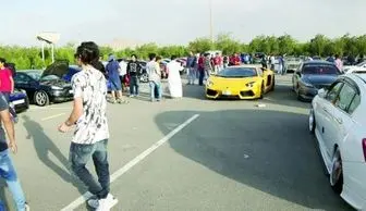 رقص سعودی‌ها در یک مکان مقدس! + عکس